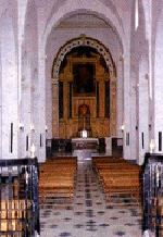 Interior de la Iglesia de la Encarnacin