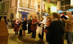 concierto realizado en las por las calles de Almuñecar en la Navidad de 2003